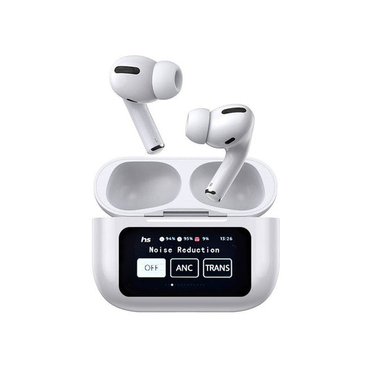 A9 pro Earpods Touch Screen ANC Wireless Headset