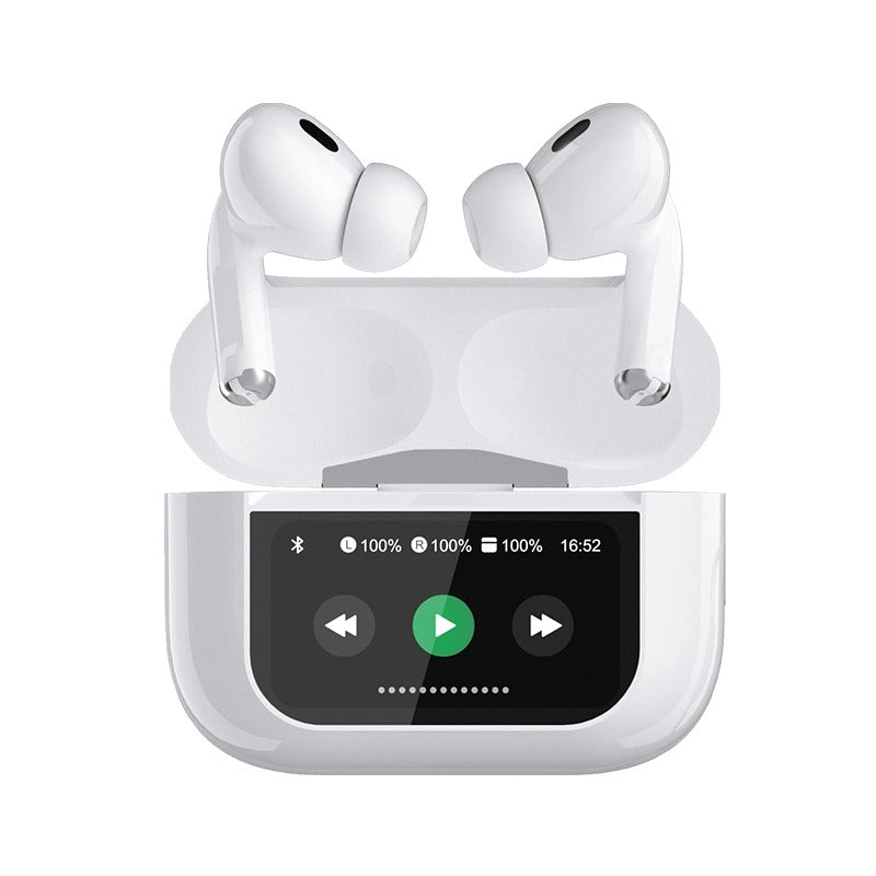 A9 pro Earpods Touch Screen ANC Wireless Headset